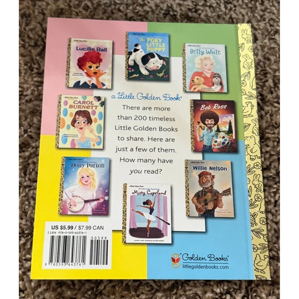 Little Golden Books-Biography- Jimmy Buffett  & Iris Apfel (NWT)
